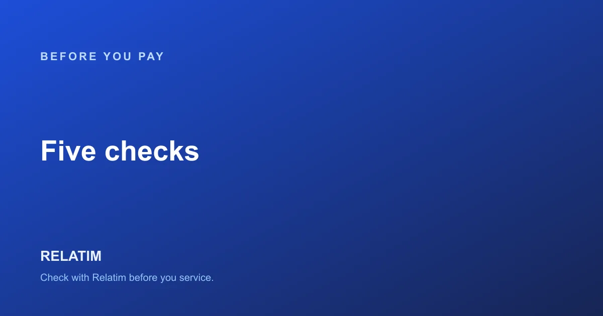 5 Things to Check on Your Bill Before You Pay